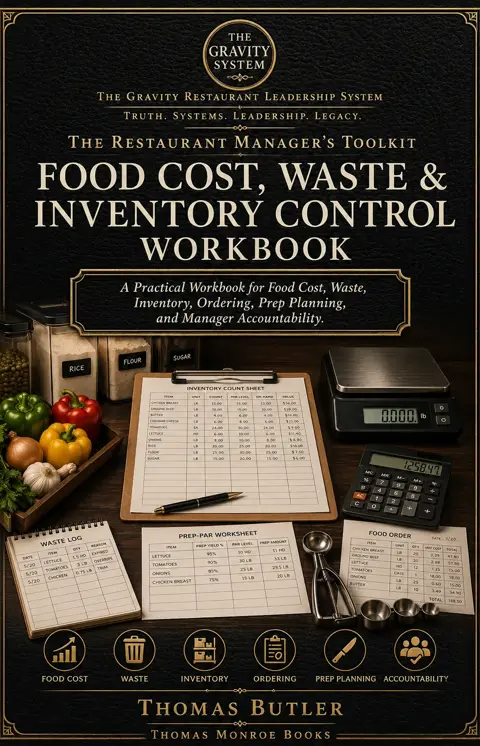 Food Cost, Waste & Inventory Control Workbook cover