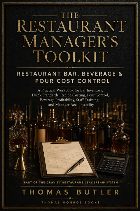 Restaurant Bar, Beverage & Pour Cost Control cover