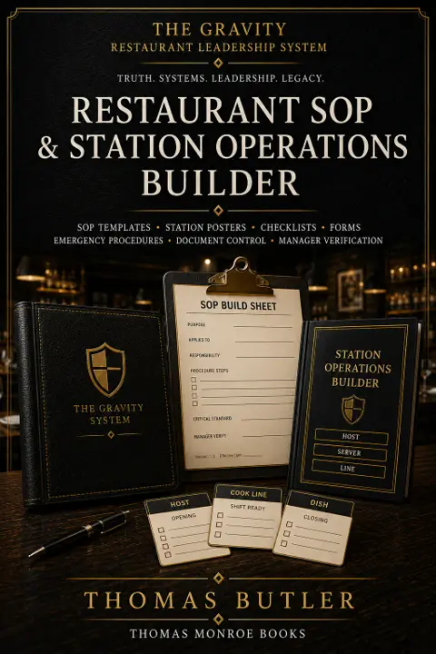 Restaurant SOP & Station Operations Builder cover