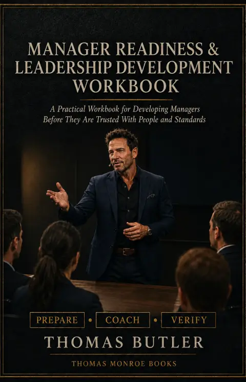 Manager Readiness & Leadership Development Workbook — Elite cover