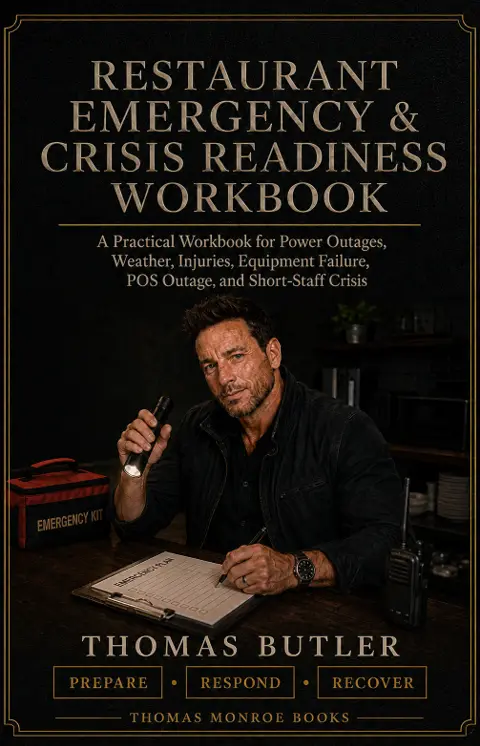 Restaurant Emergency & Crisis Readiness Workbook — Elite cover