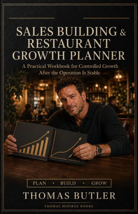 Sales Building & Restaurant Growth Planner — Elite cover