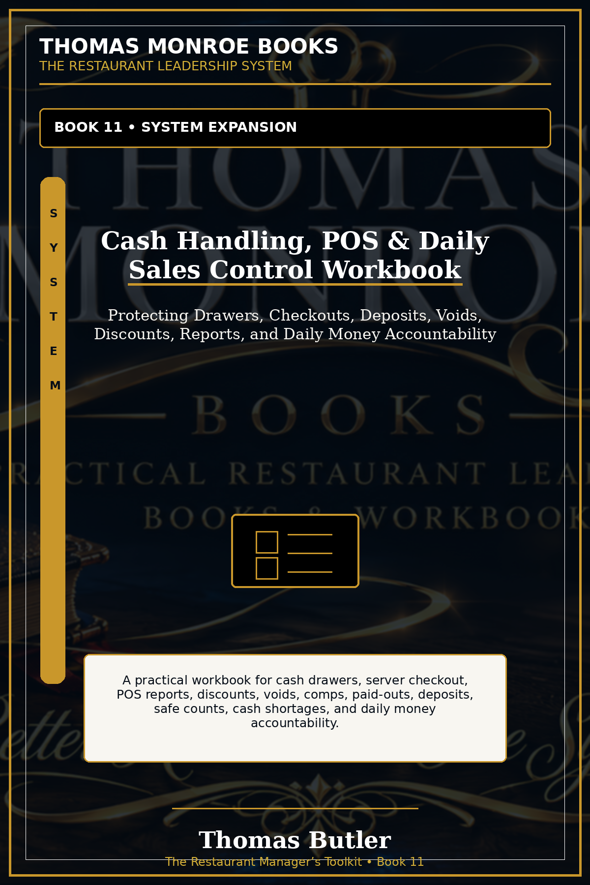Cash Handling, POS & Daily Sales Control Workbook cover