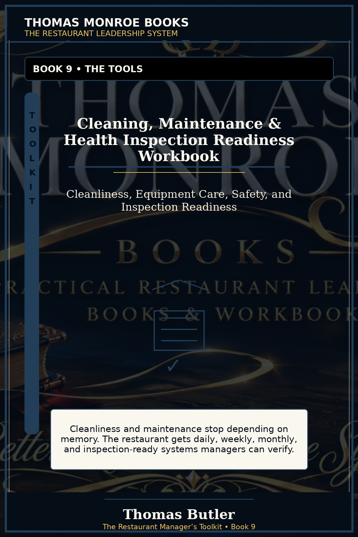 Cleaning, Maintenance & Health Inspection Readiness Workbook cover