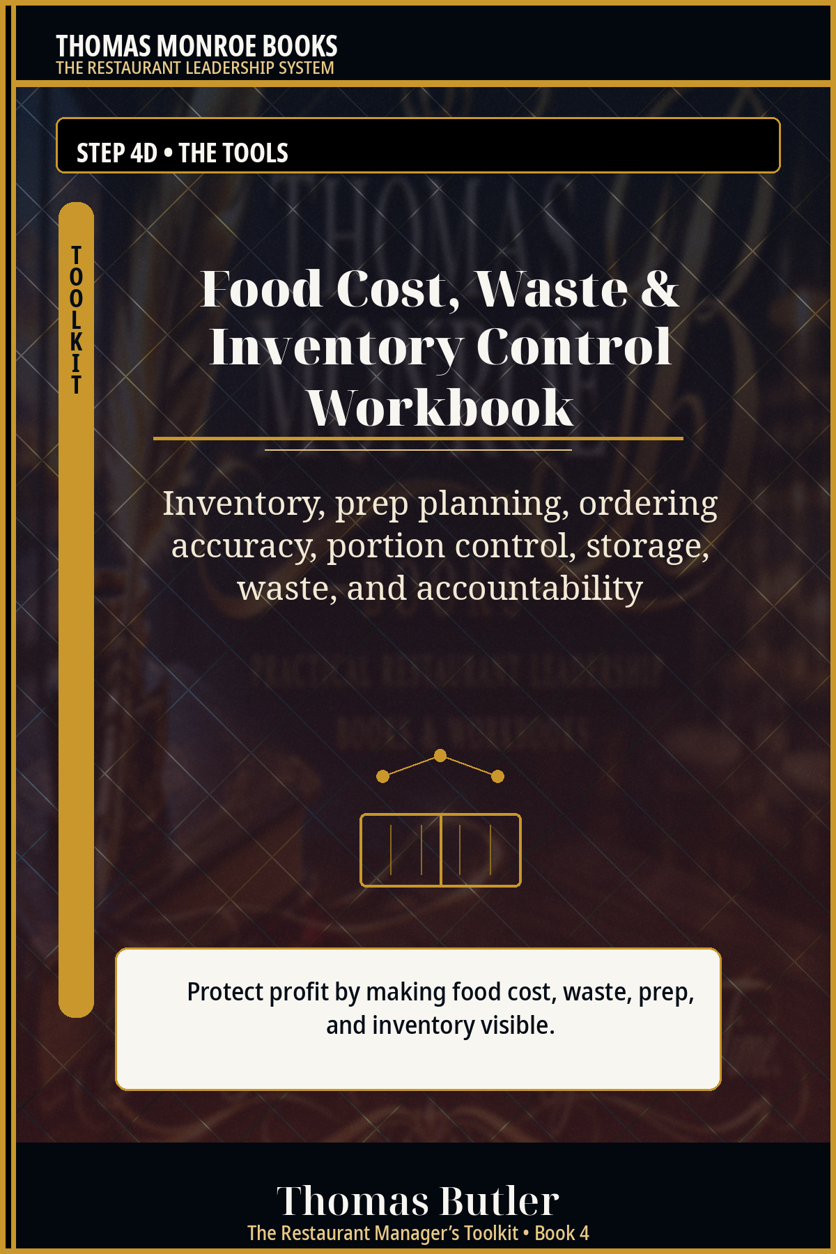 Food Cost, Waste & Inventory Control Workbook cover