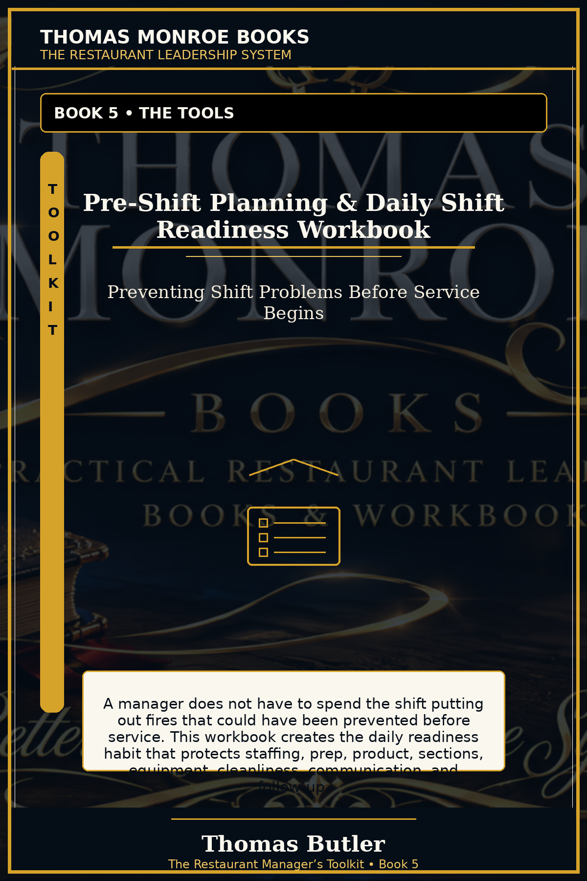 Pre-Shift Planning cover