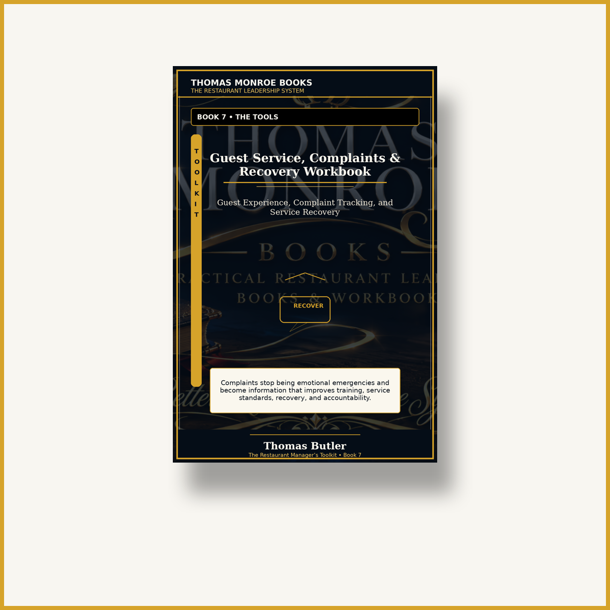 Guest Service, Complaints & Recovery Workbook product image