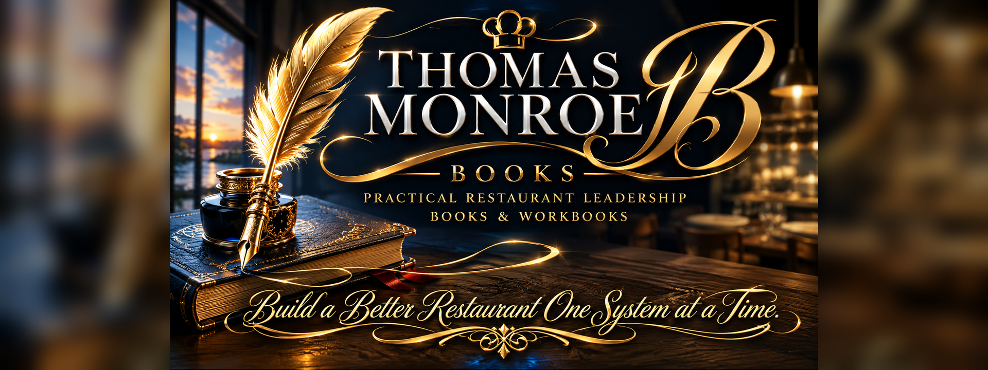 Thomas Monroe Books - Practical Restaurant Leadership Books and Workbooks